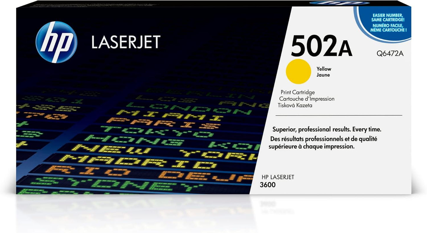 HP 502A Yellow