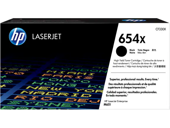 HP 654X Black