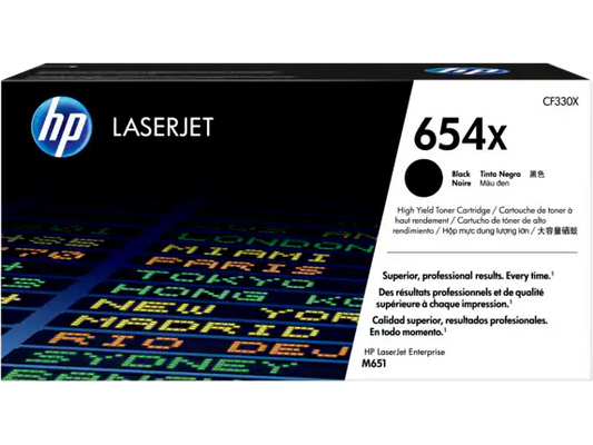 HP 654X Black